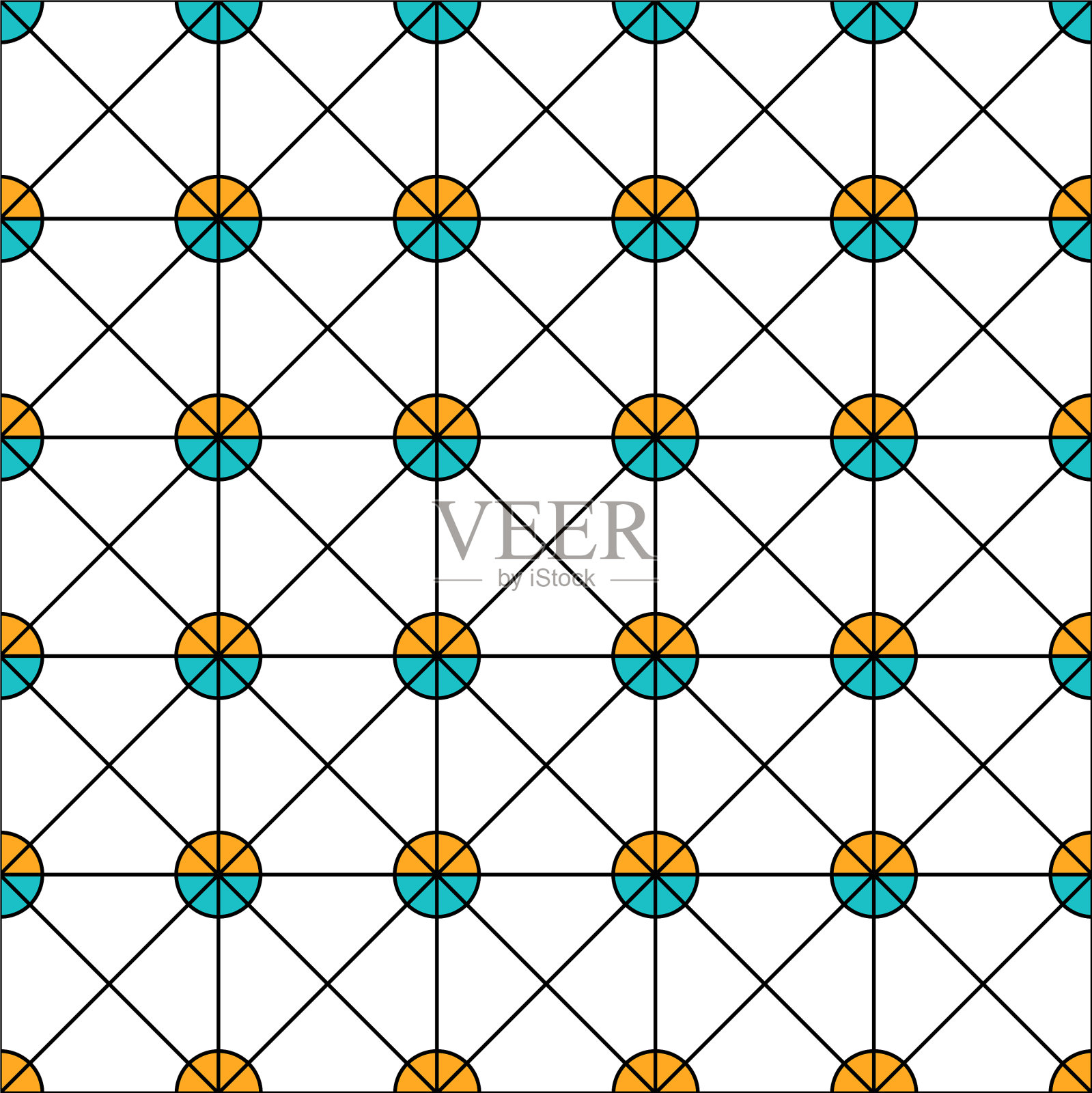 饰品无缝图案现代时尚质感插画图片素材