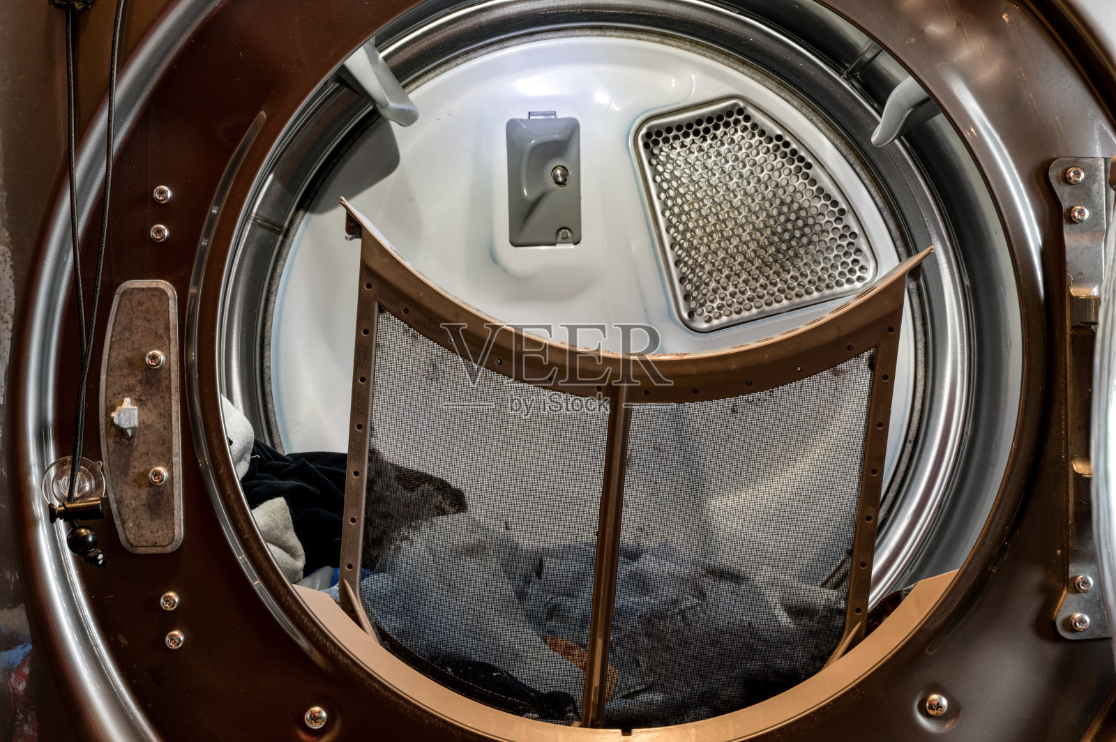 背光开放式烘干机可选择性聚焦棉绒陷阱照片摄影图片