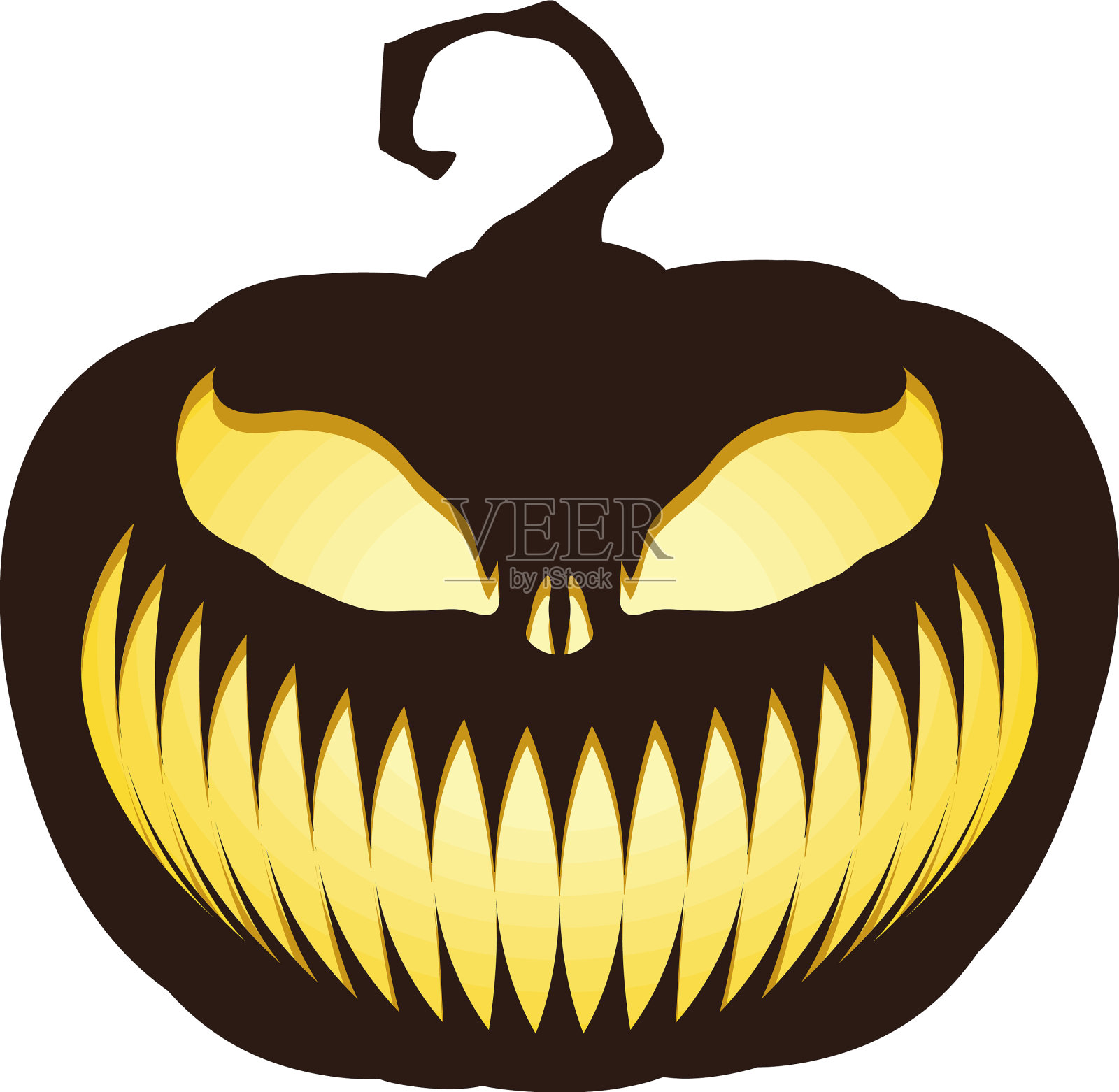 万圣节的南瓜灯设计元素图片