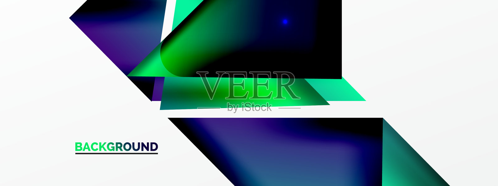 动态三维几何抽象背景插画图片素材