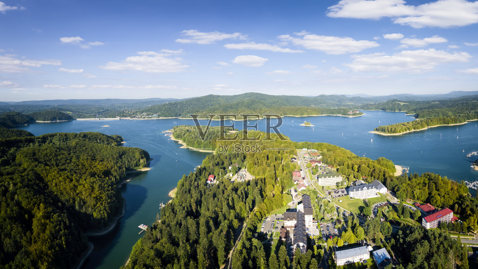 波兰度假——索利纳湖照片摄影图片