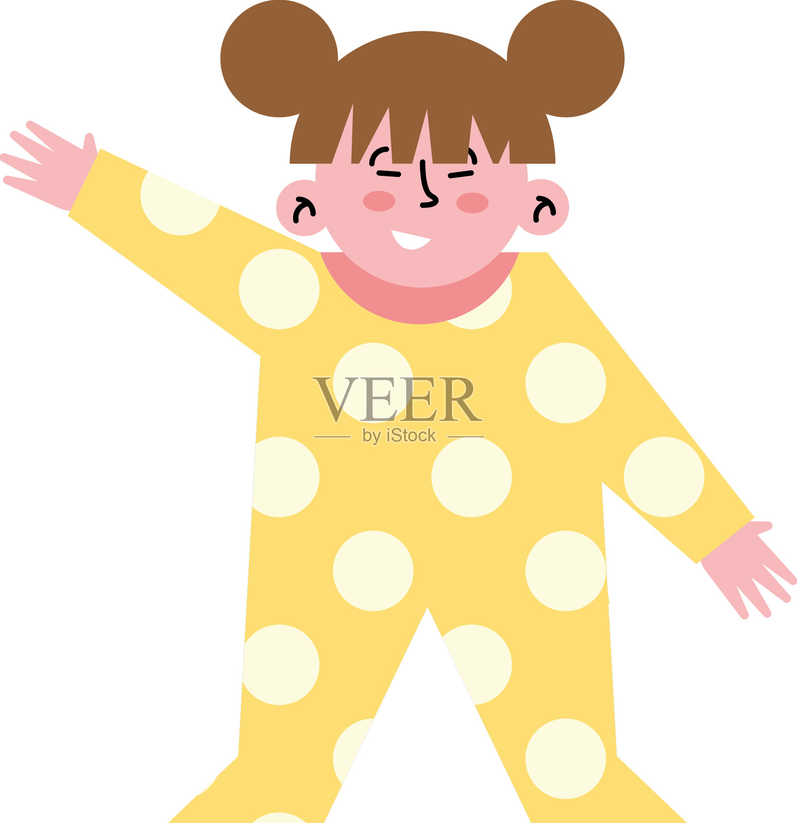 韩国小女孩设计元素图片