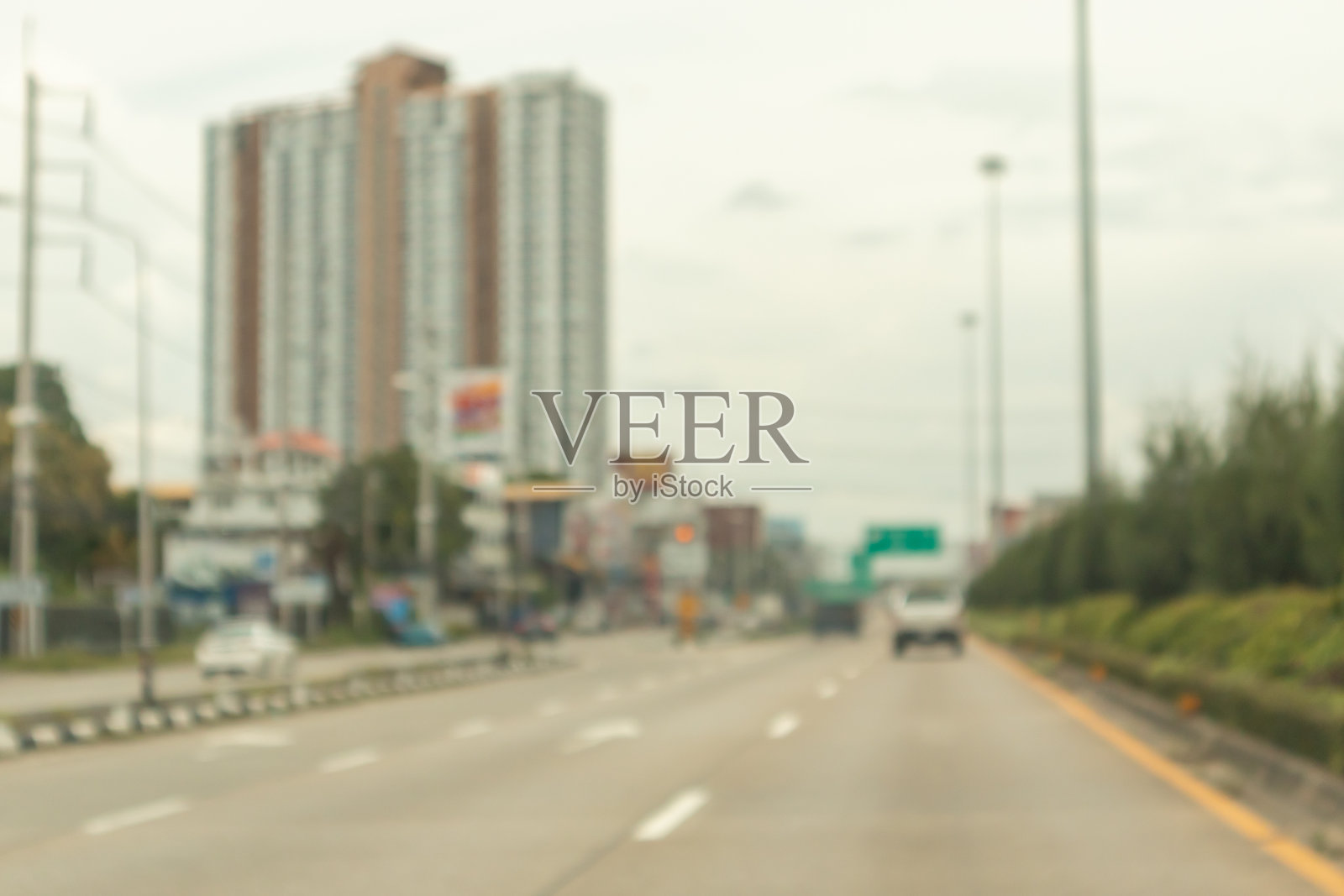 抽象的街道城市道路模糊的背景照片摄影图片