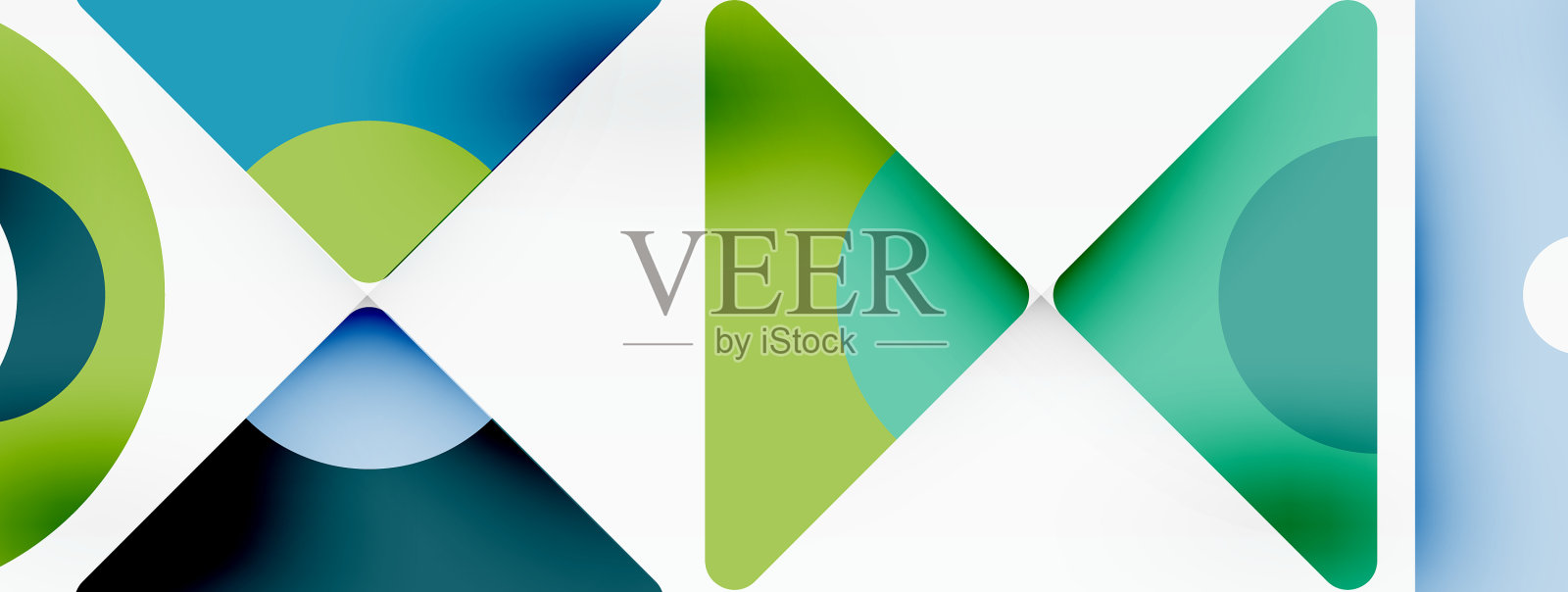 创意几何墙纸最小抽象插画图片素材