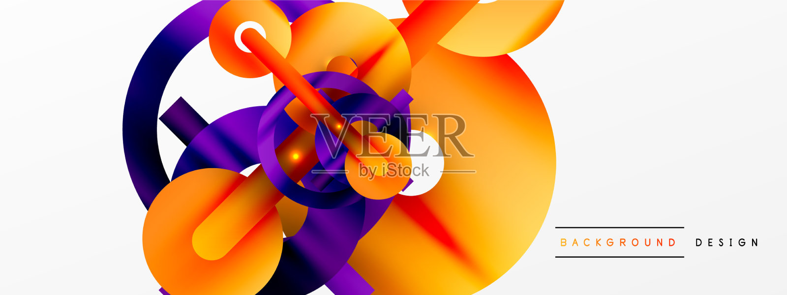 最小的几何抽象背景闪亮和插画图片素材