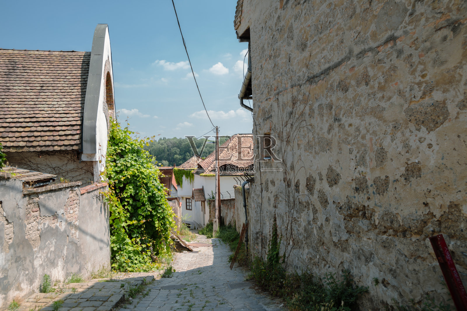 匈牙利的Szentendre老城照片摄影图片