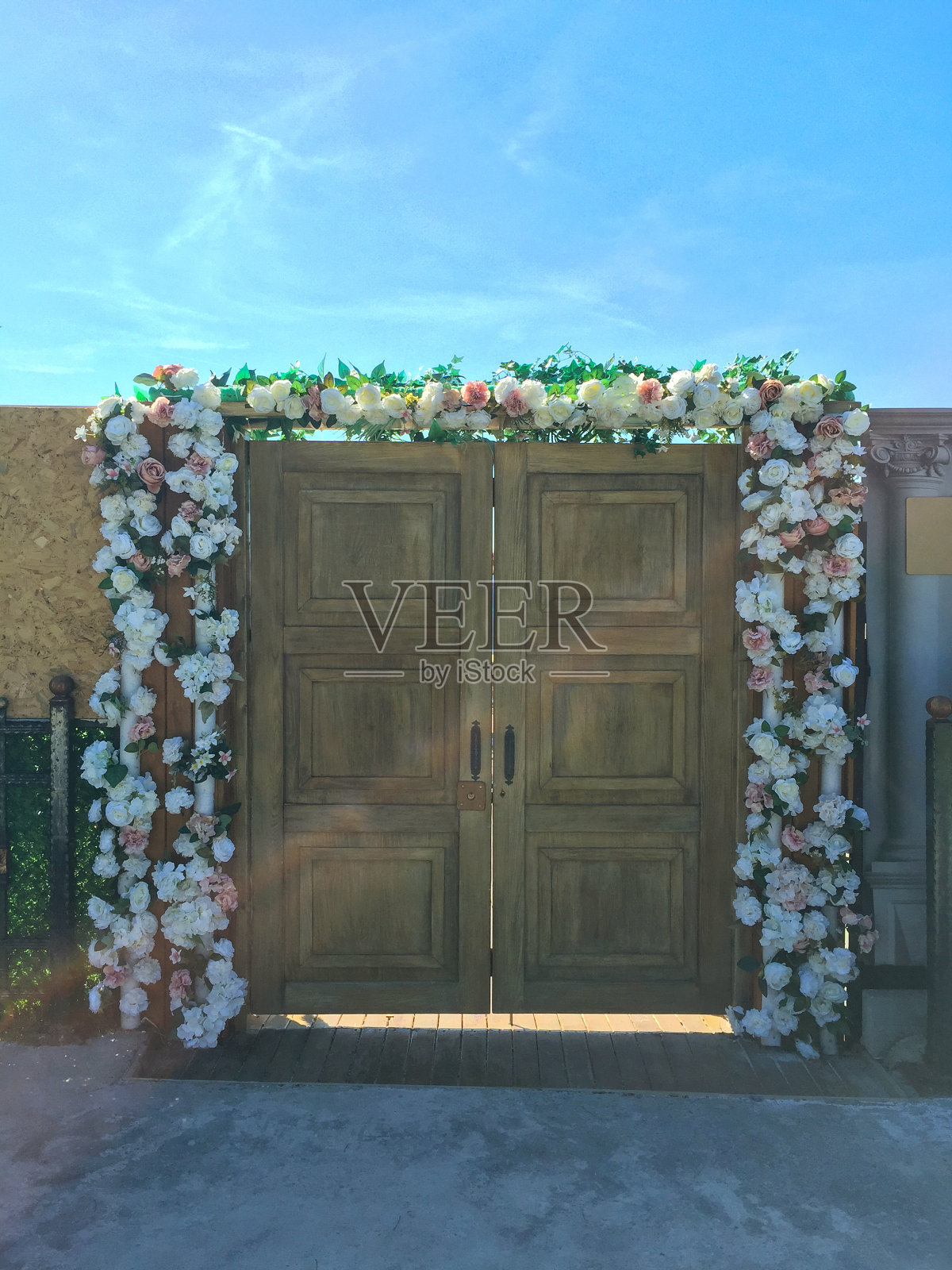 婚宴入口照片摄影图片