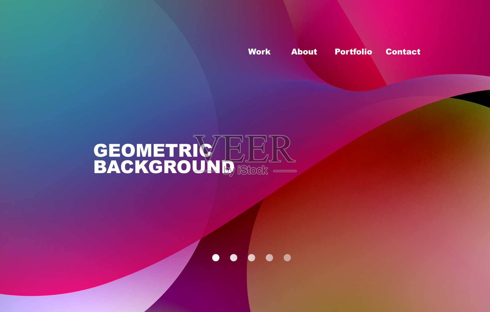 登陆页面抽象液体背景流动插画图片素材