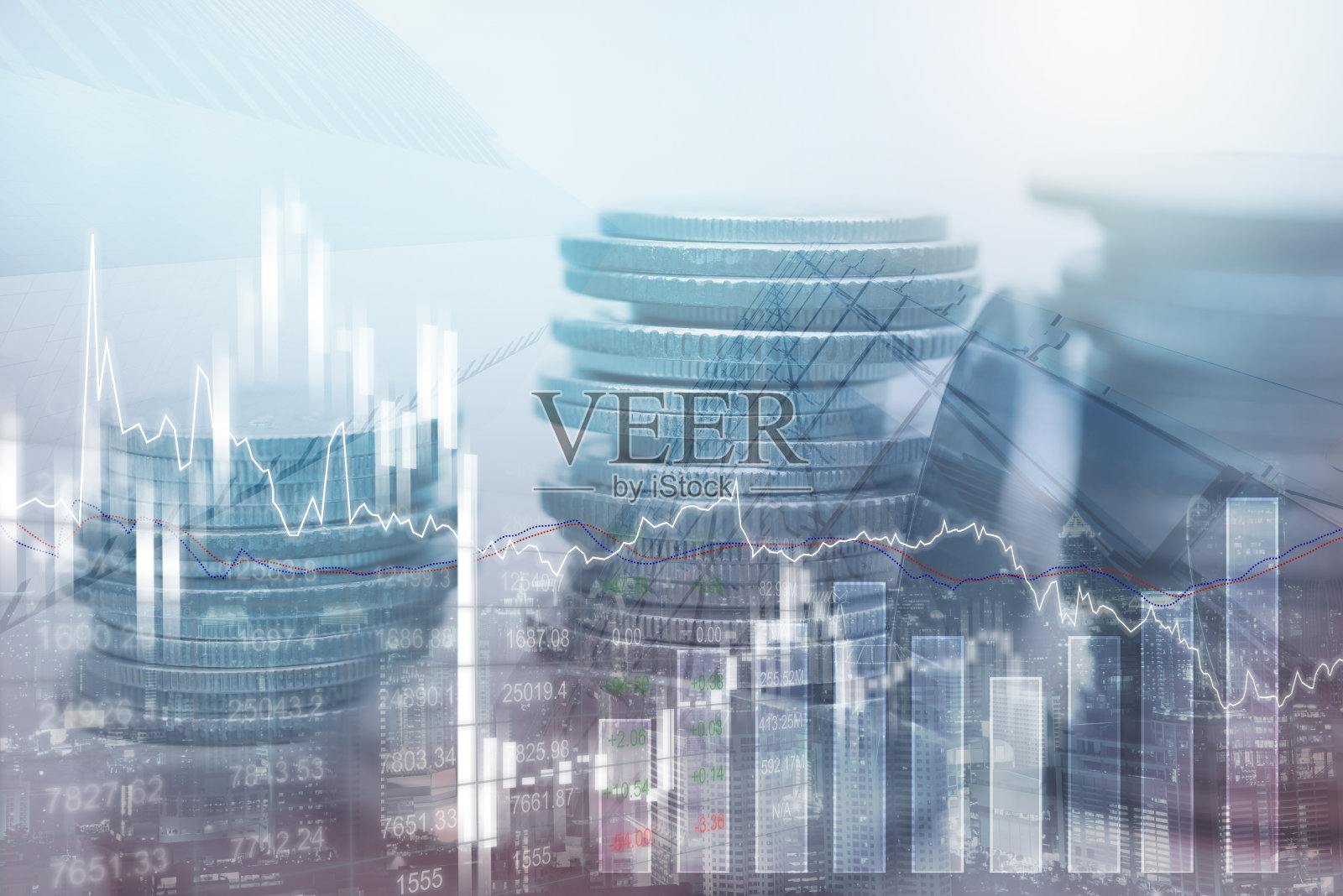 金融背景照片摄影图片