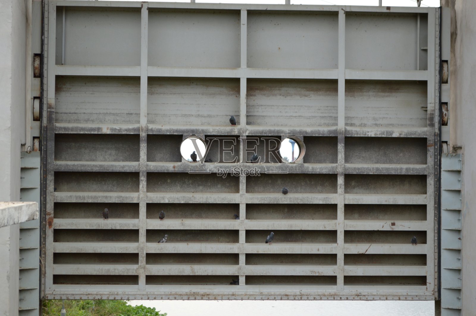 坝墙结构照片摄影图片