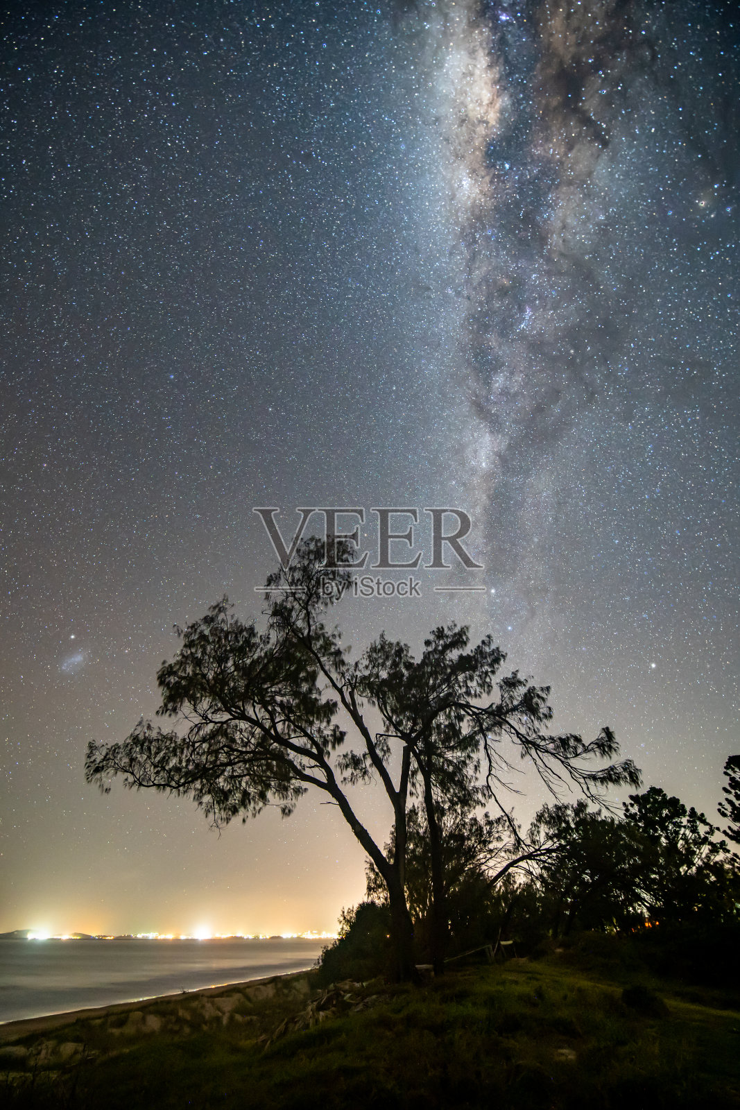 夜空照片摄影图片