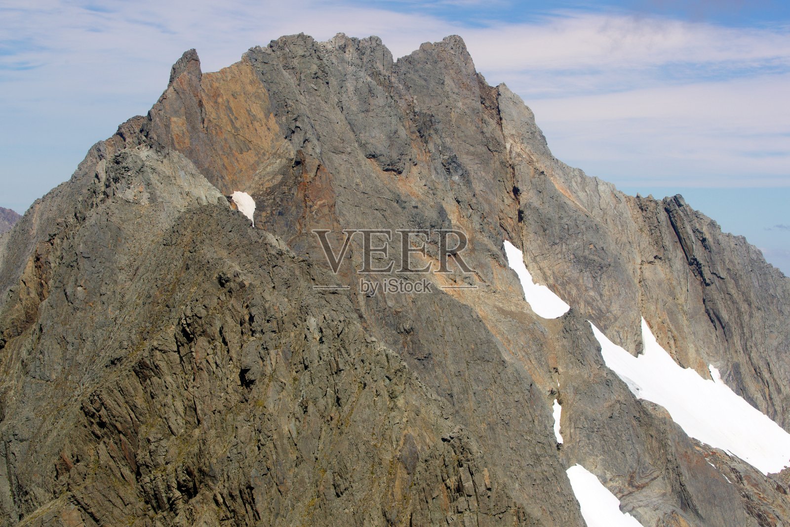 山脉的鸟瞰图照片摄影图片