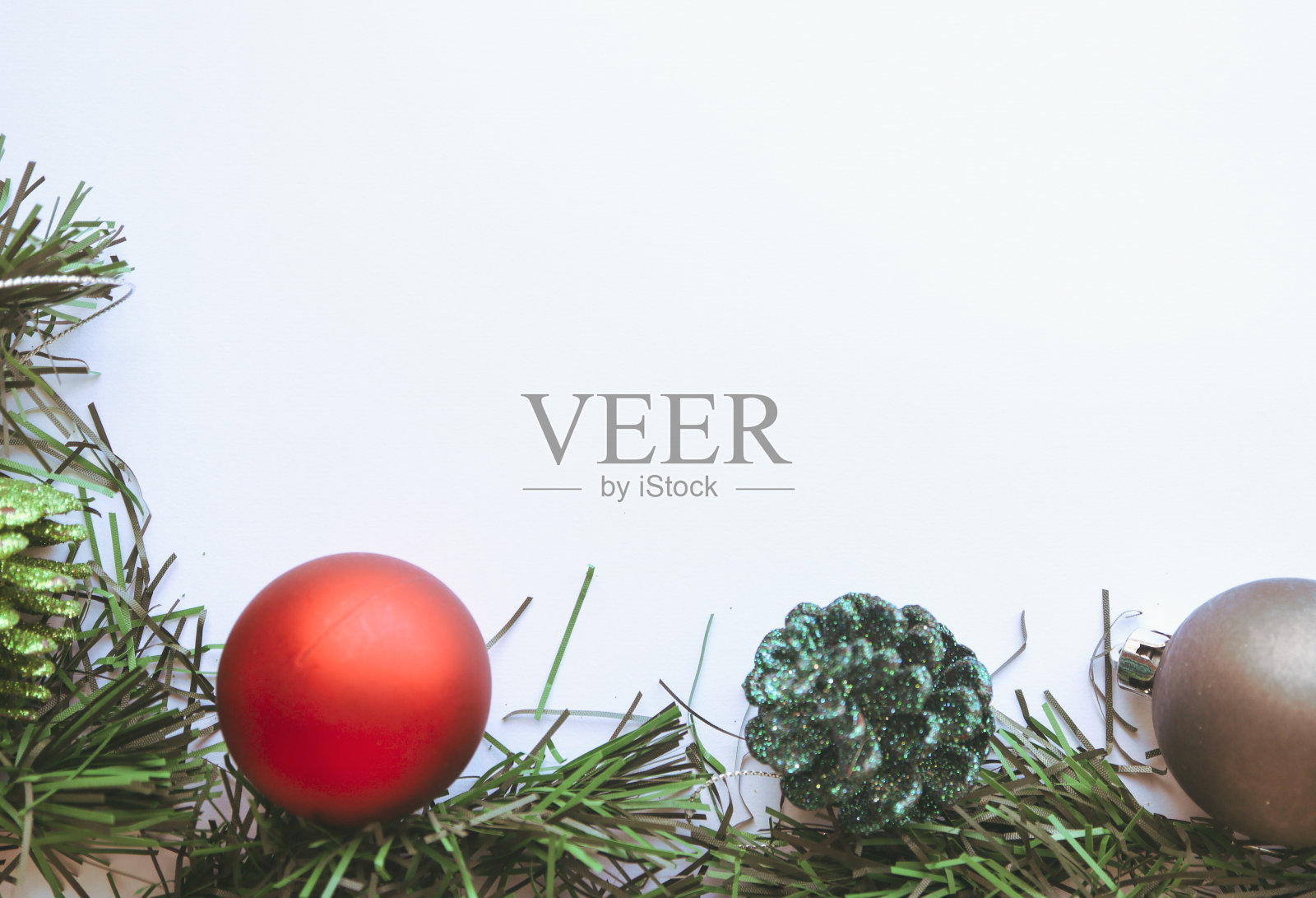 圣诞装饰边境照片摄影图片