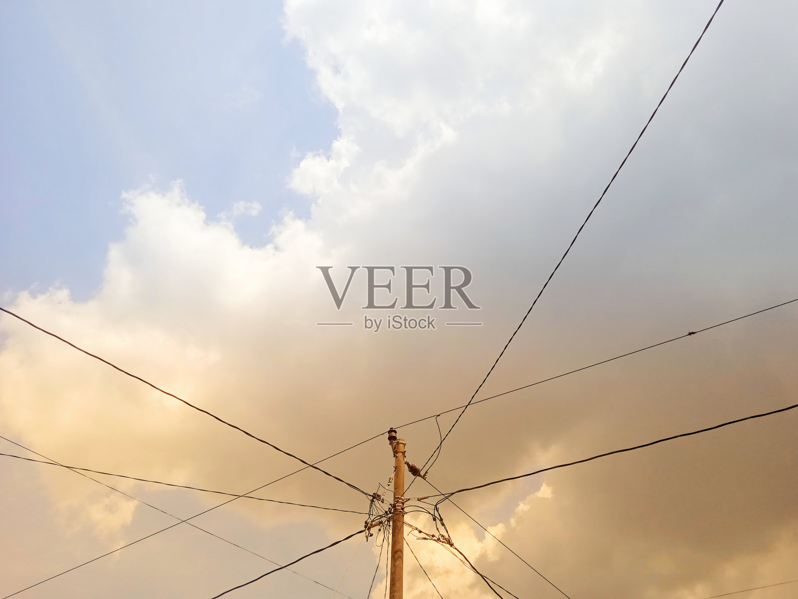 电杆和配电照片摄影图片