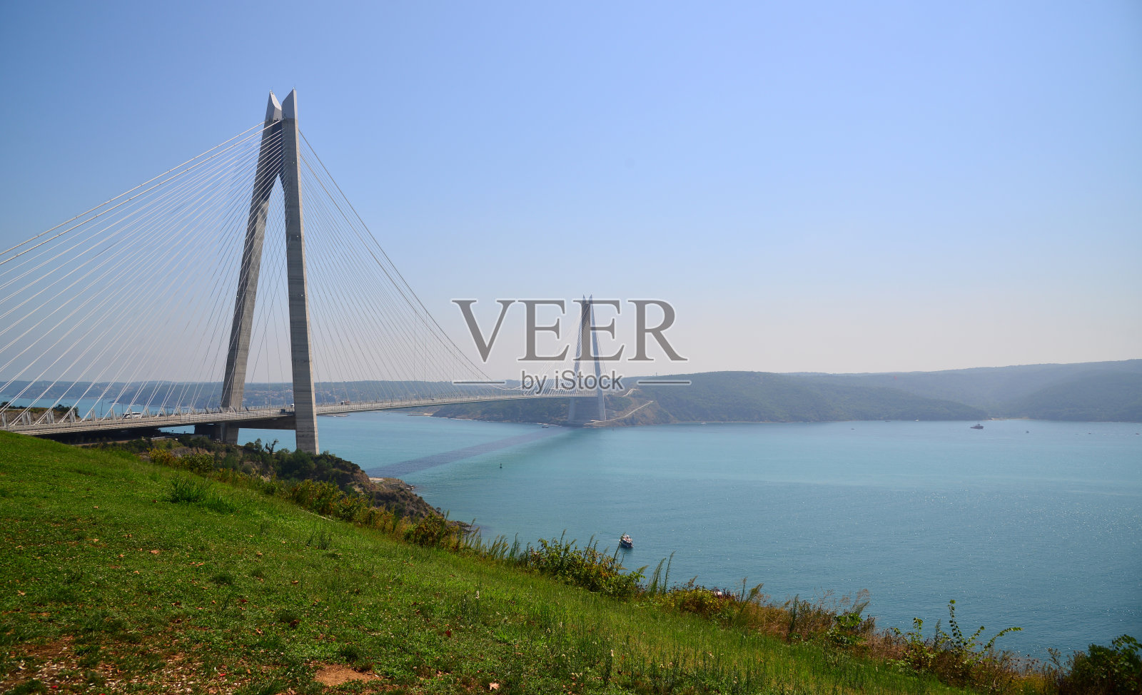 亚武兹苏丹塞利姆大桥 - 伊斯坦布尔照片摄影图片