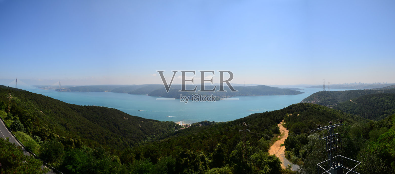 亚武兹苏丹塞利姆大桥 - 伊斯坦布尔照片摄影图片