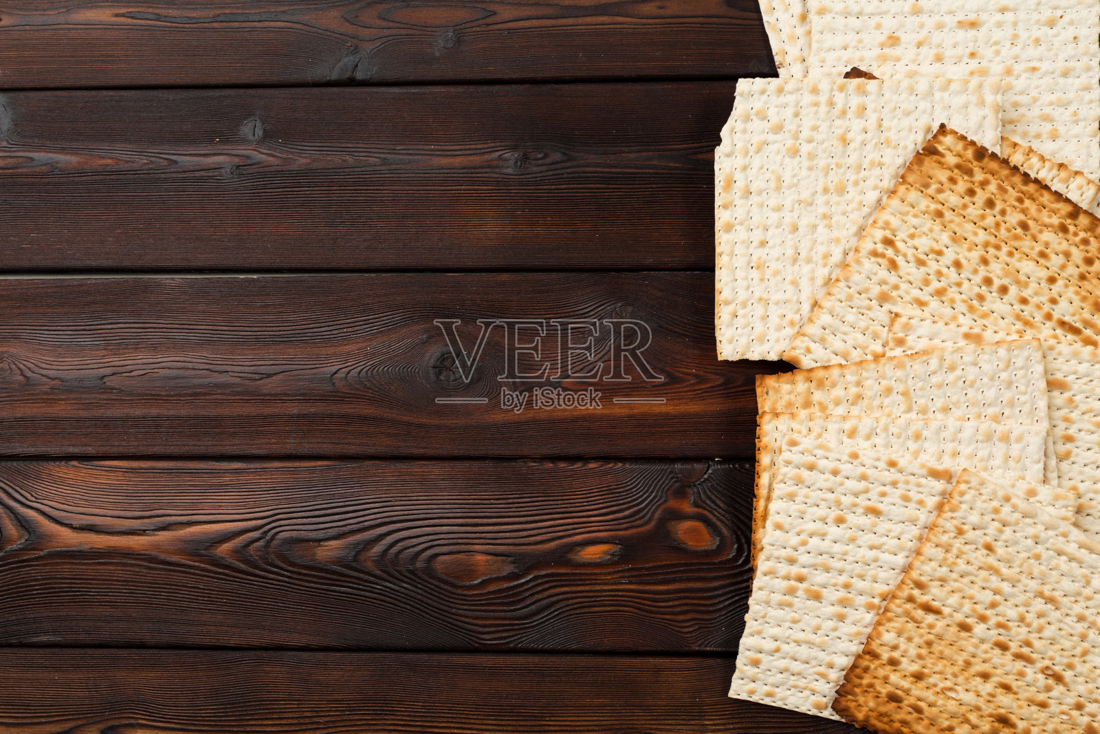 犹太传统逾越节无酵饼照片摄影图片