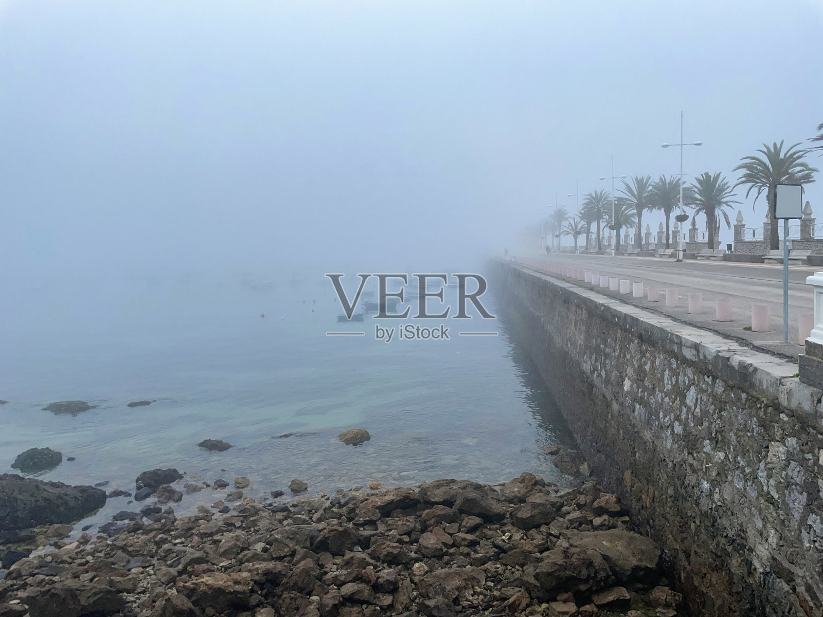 海上的雾照片摄影图片