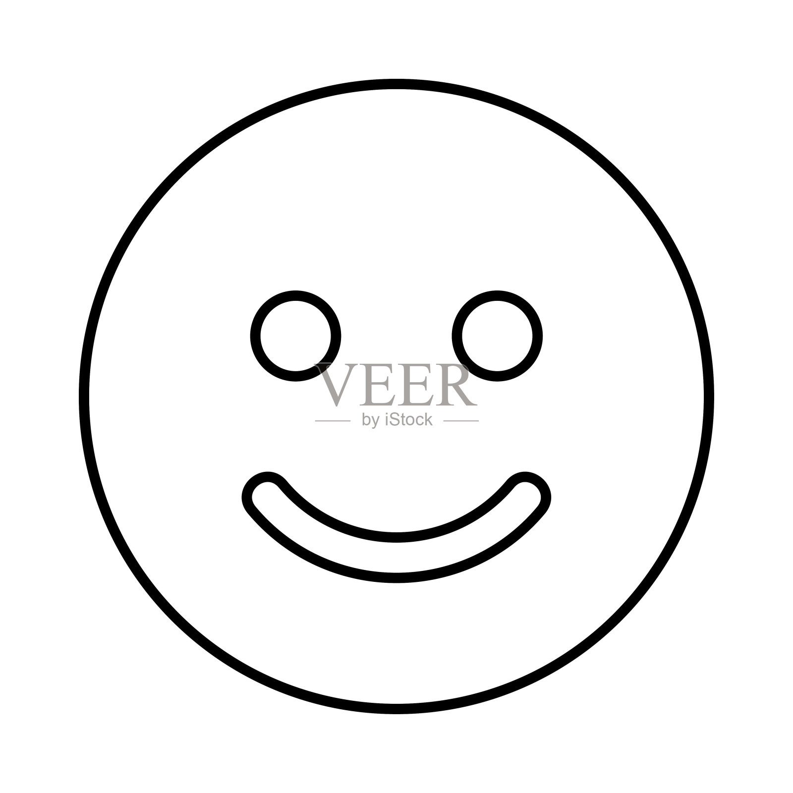 微笑Emoji图标插画图片素材