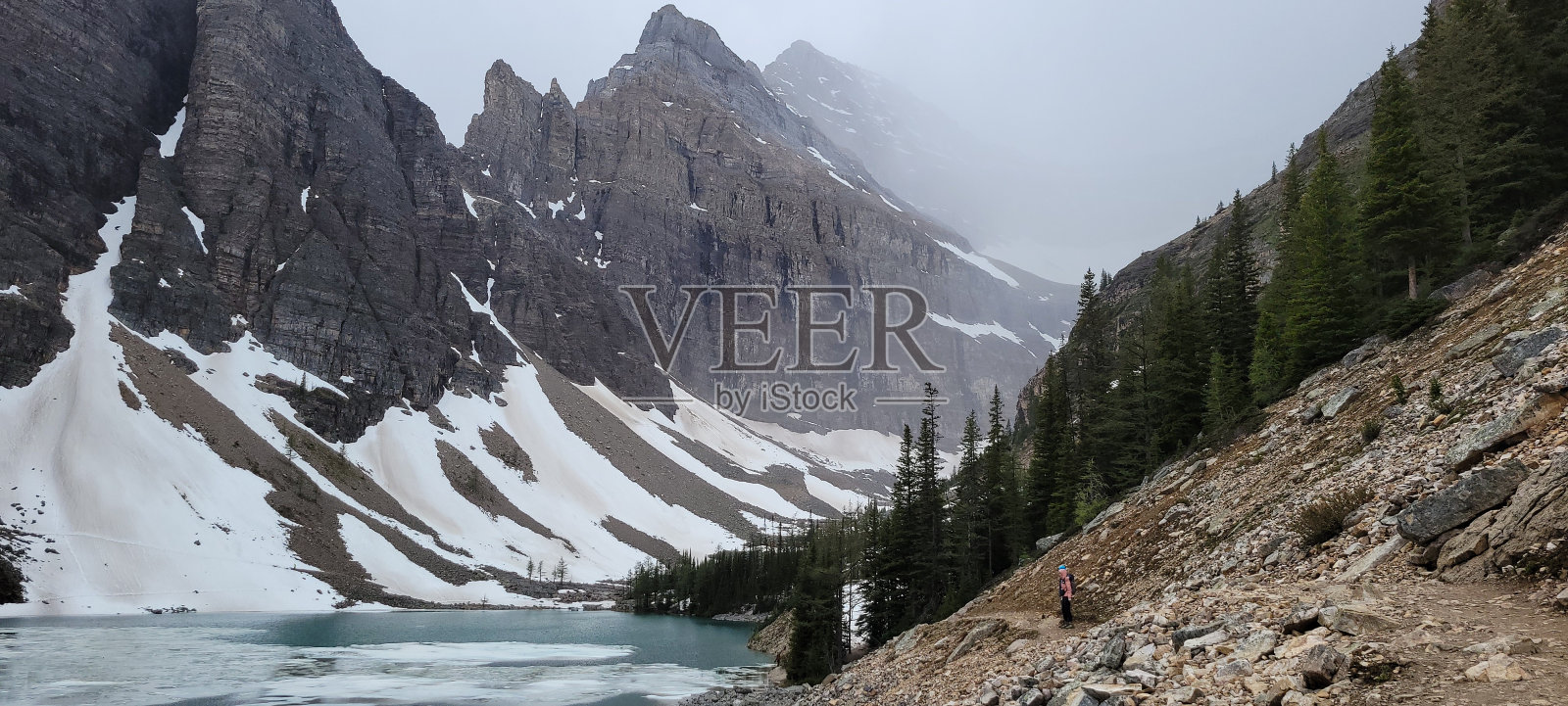 露易丝湖照片摄影图片