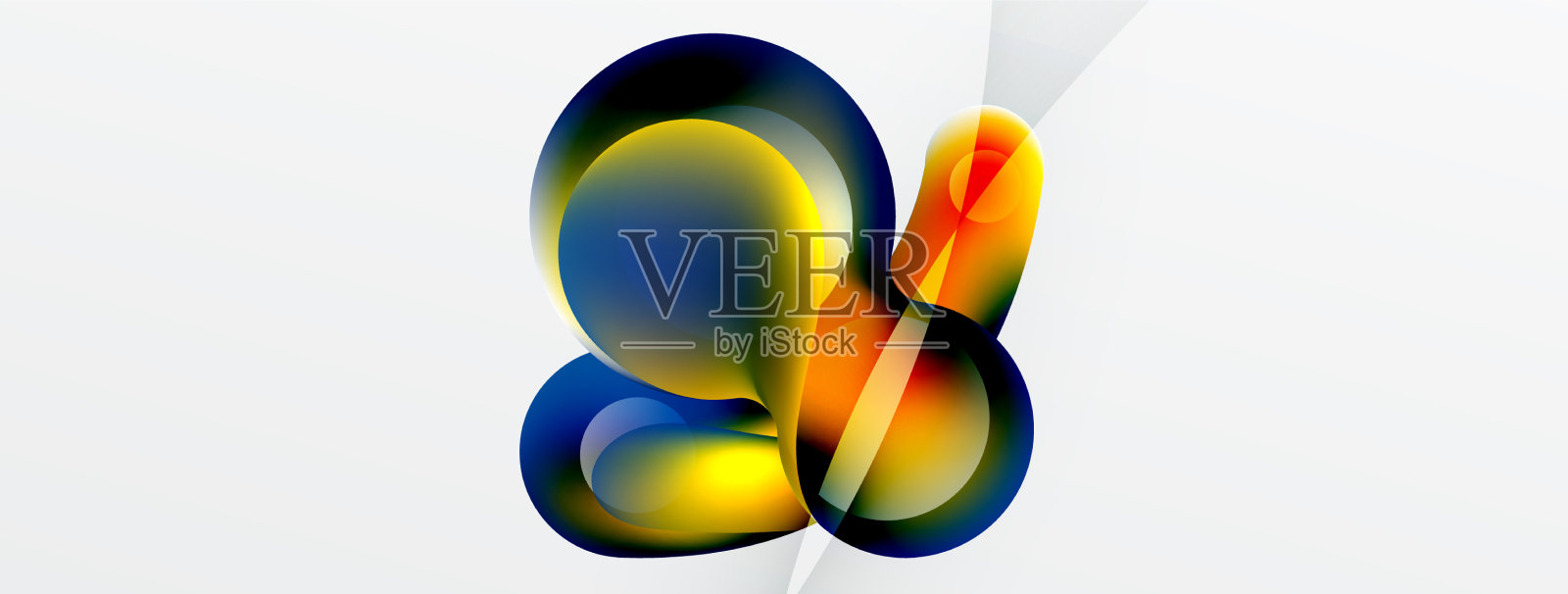 流体抽象背景液体颜色梯度插画图片素材