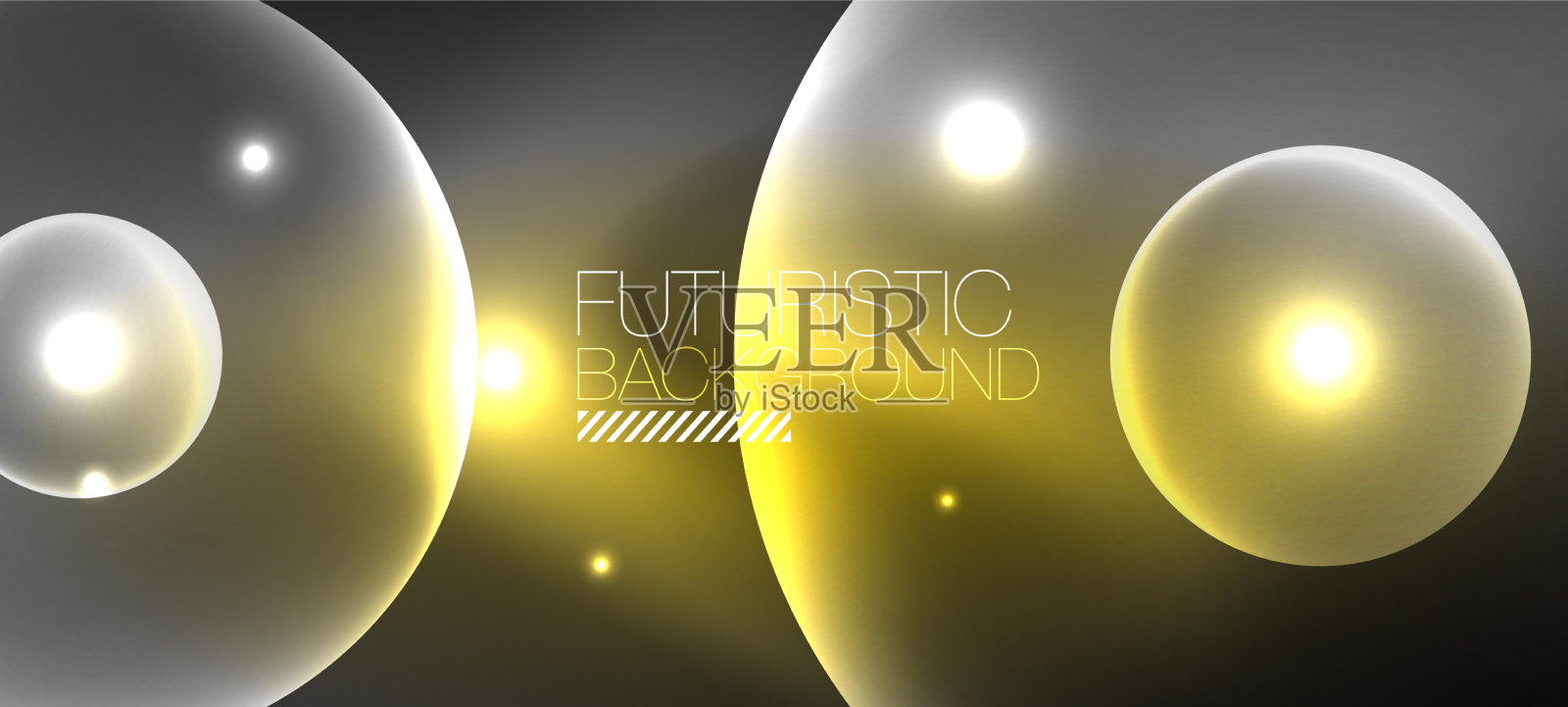 闪亮的霓虹灯几何抽象背景发光插画图片素材