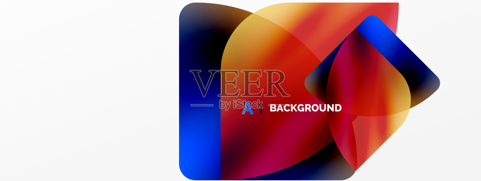 透明效果几何抽象背景插画图片素材