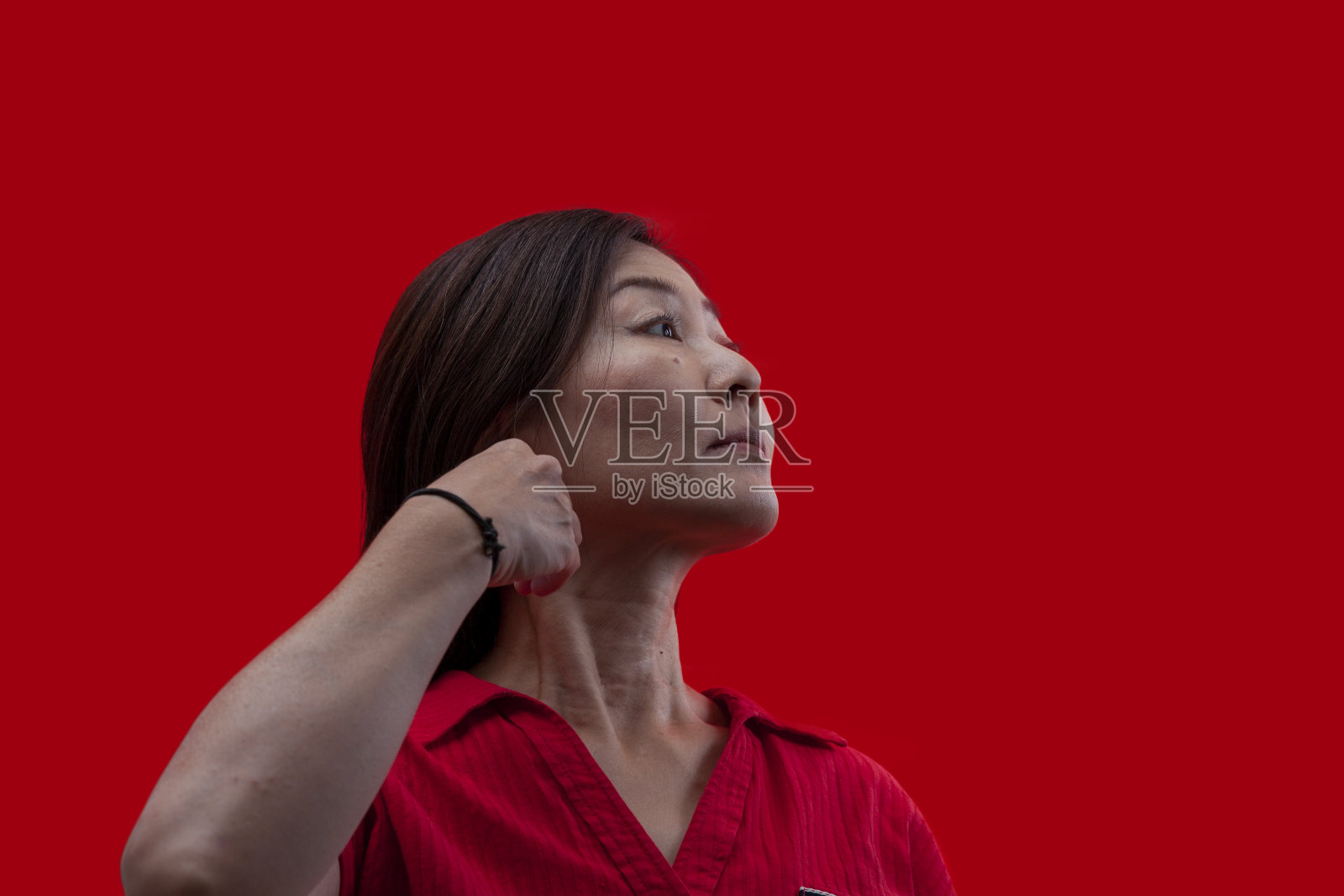 东亚女性画像照片摄影图片