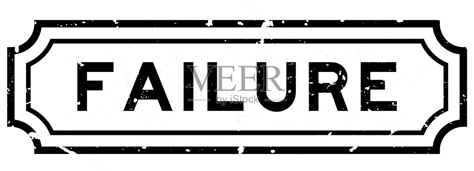 垃圾黑失败字橡胶印章印章上设计元素图片