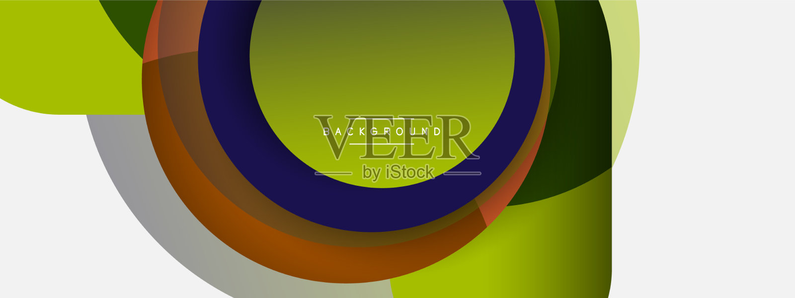 圆形和圆形抽象的背景插画图片素材