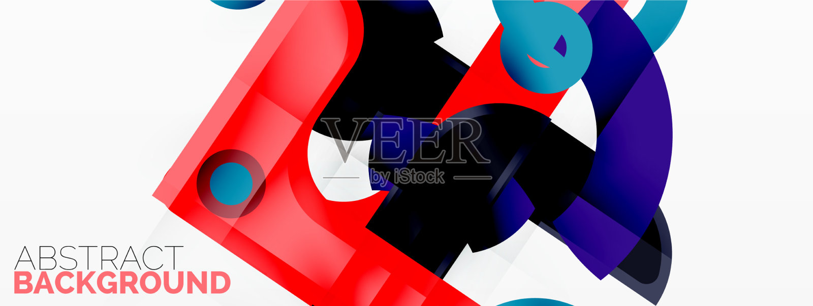 彩色几何条纹线条抽象背景插画图片素材