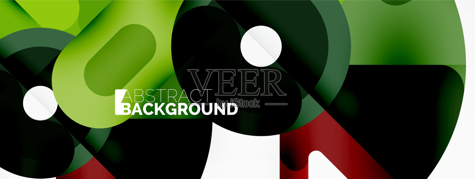 创意几何墙纸圈线插画图片素材