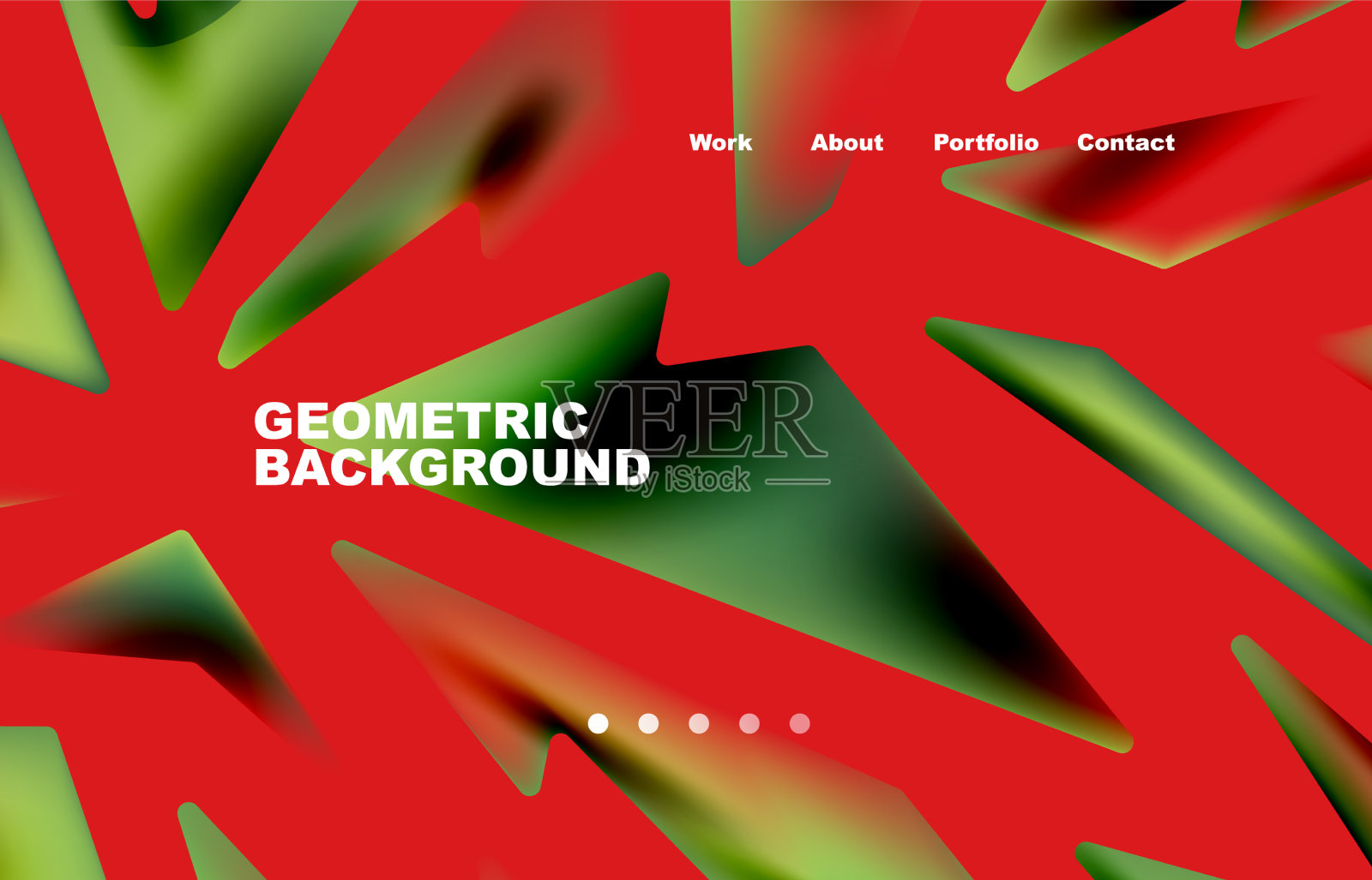 碎片形状组成抽象背景网插画图片素材