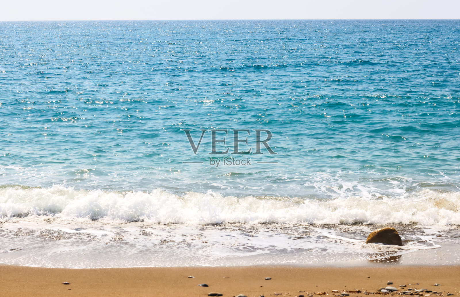 美丽的地中海海滩海景照片摄影图片