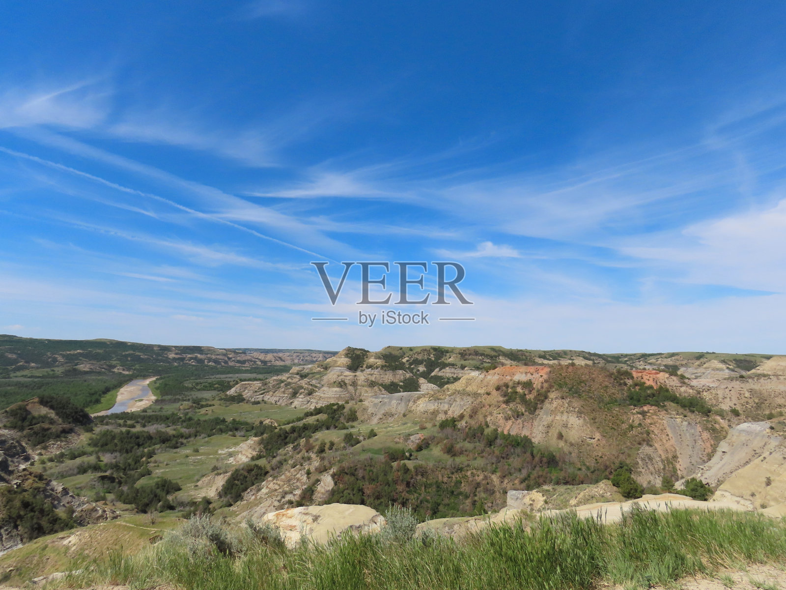 北达科他州的西奥多·罗斯福国家公园照片摄影图片