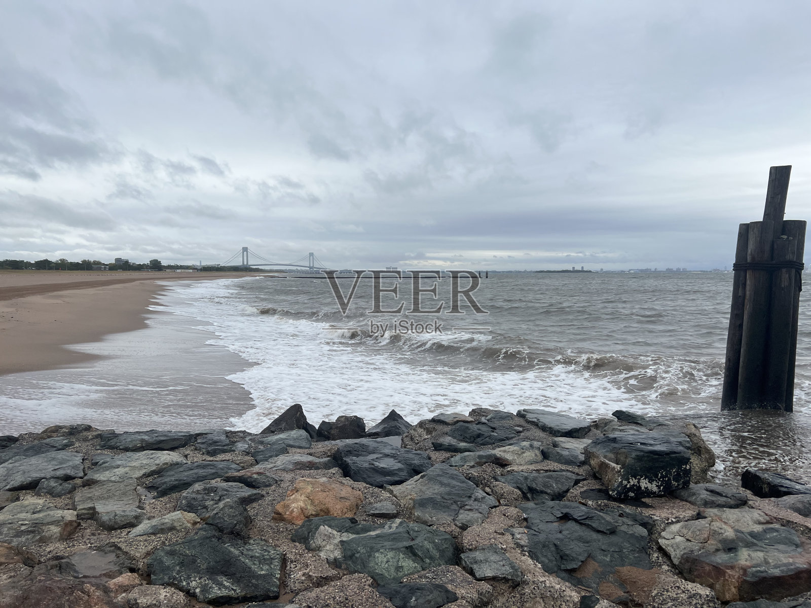 大浪多风天气照片摄影图片