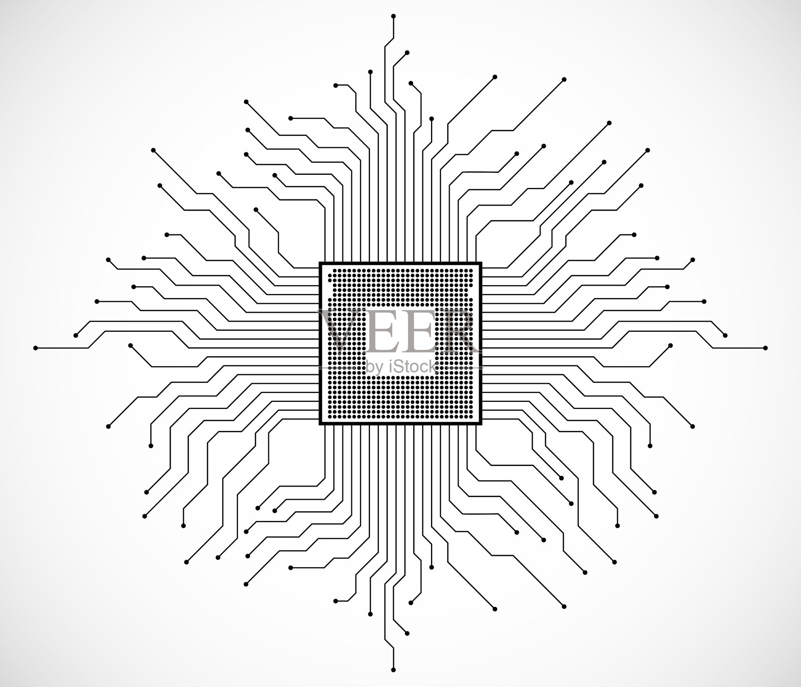 Cpu。微处理器。微芯片。电路板图片-商业图片-正版原创图片下载购买-Veer图库