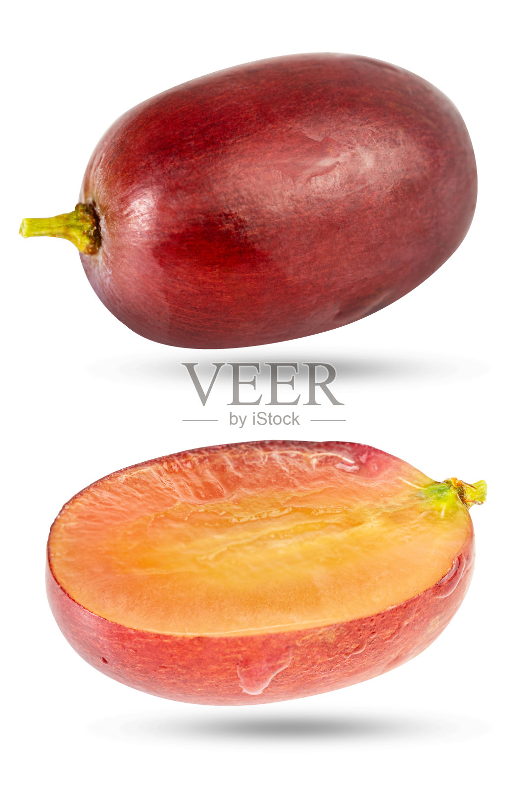 红葡萄与修剪路径照片摄影图片