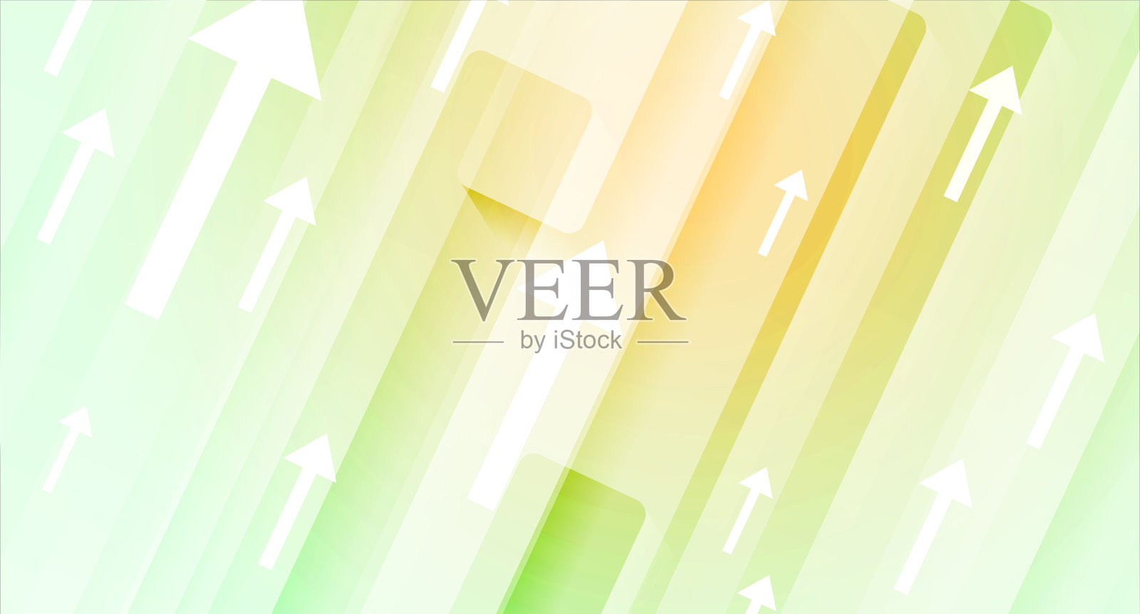 浅绿色橙色条纹抽象几何技术背景设计元素图片