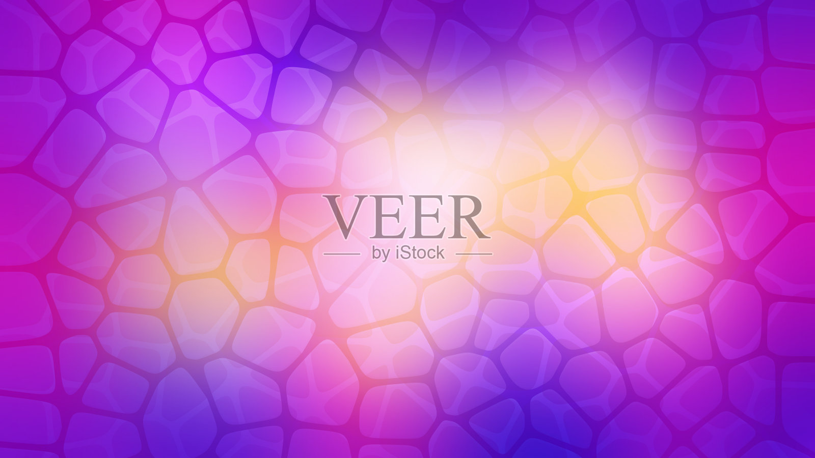 彩色抽象voronoi纹理背景插画图片素材