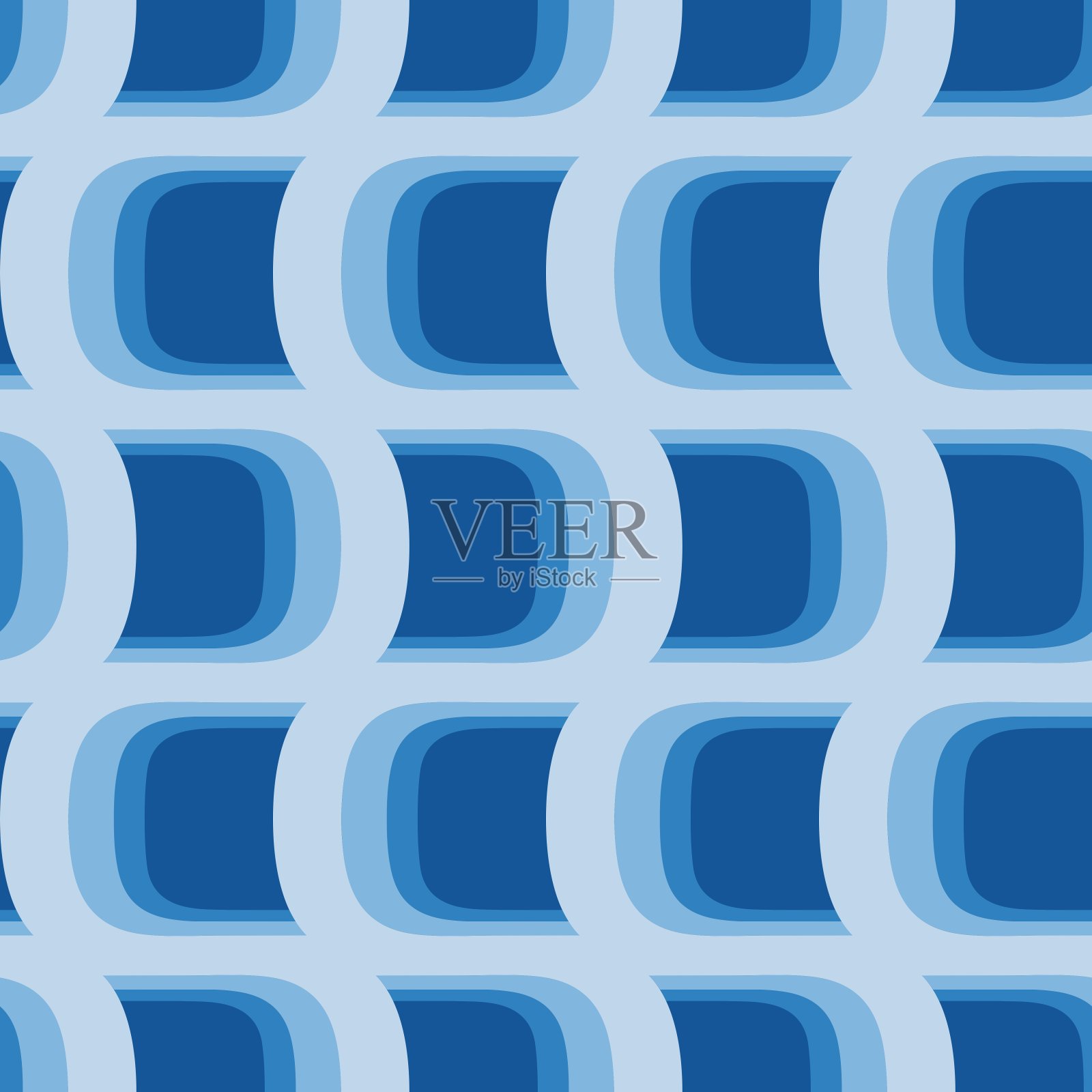 抽象的吸引人的装饰品，用来装饰任何表面或事物。无缝模式。插画图片素材