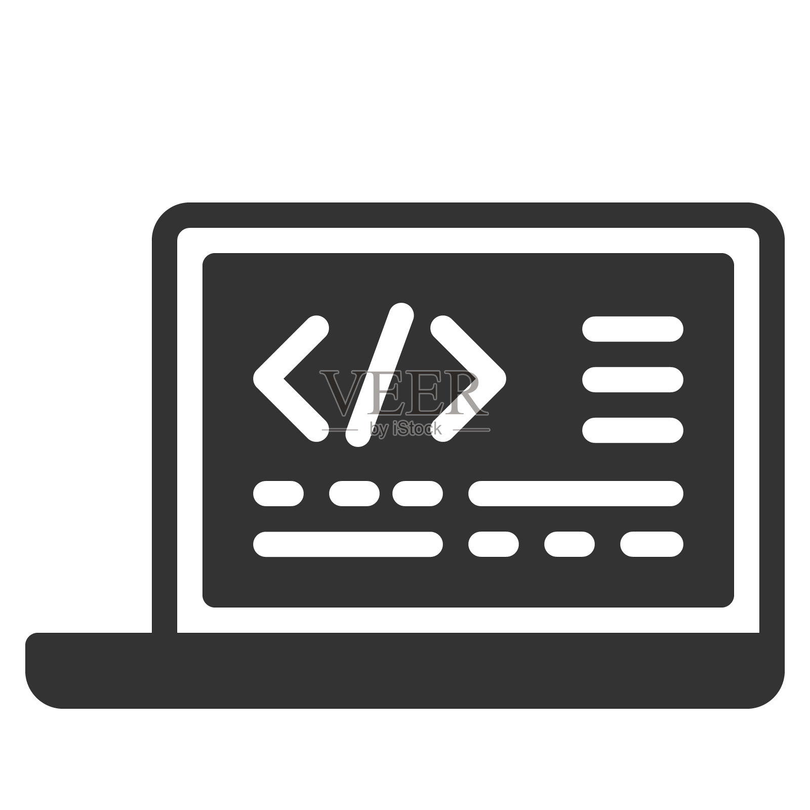 程序图标矢量插图图标素材