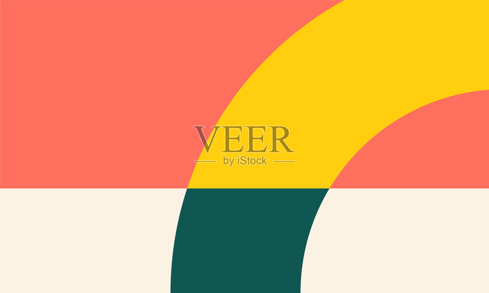 抽象的潮流背景混合颜色设计的海报，横幅和传单。极简和色彩丰富的墙纸设计插画图片素材