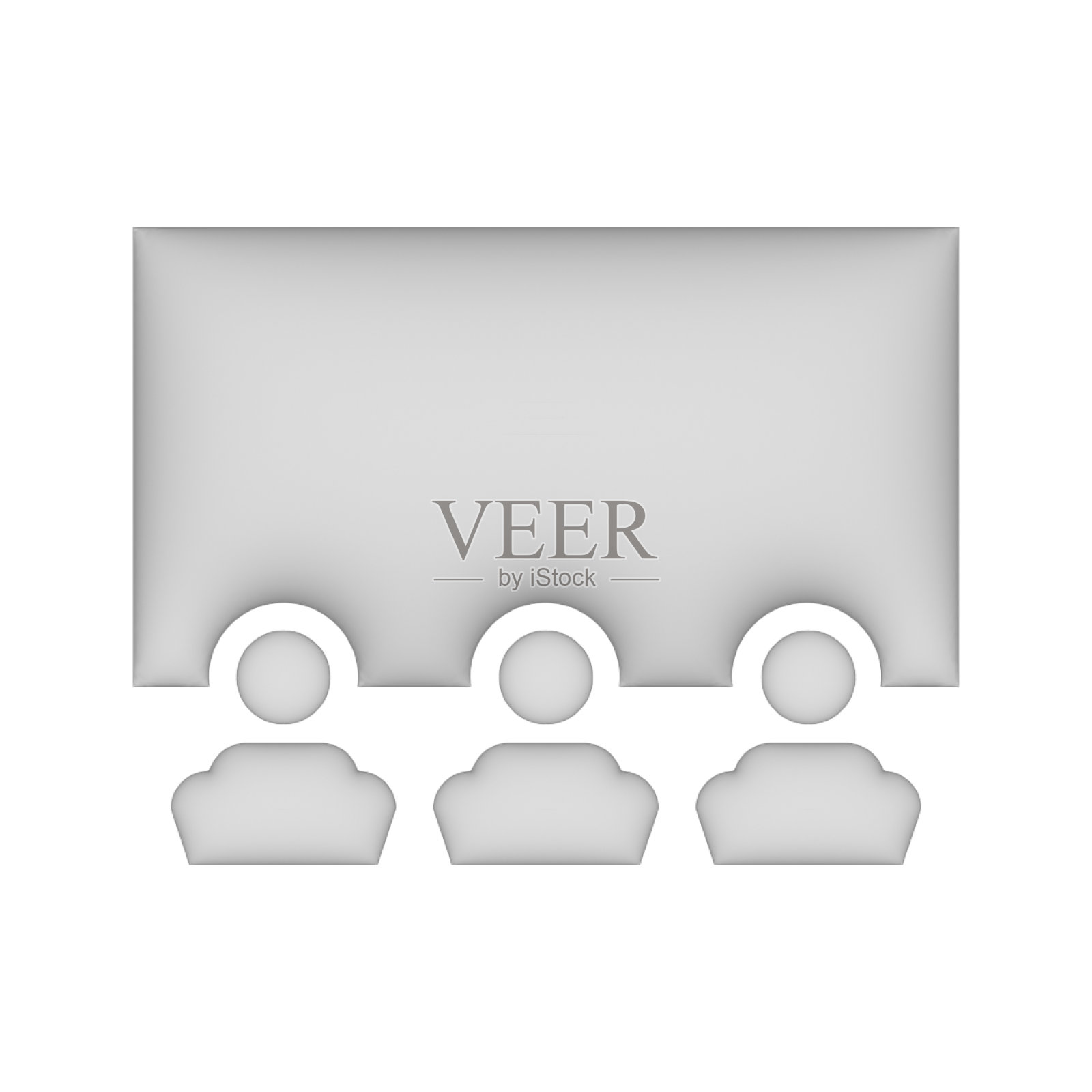 电影&电影院图标3d按钮符号图标素材