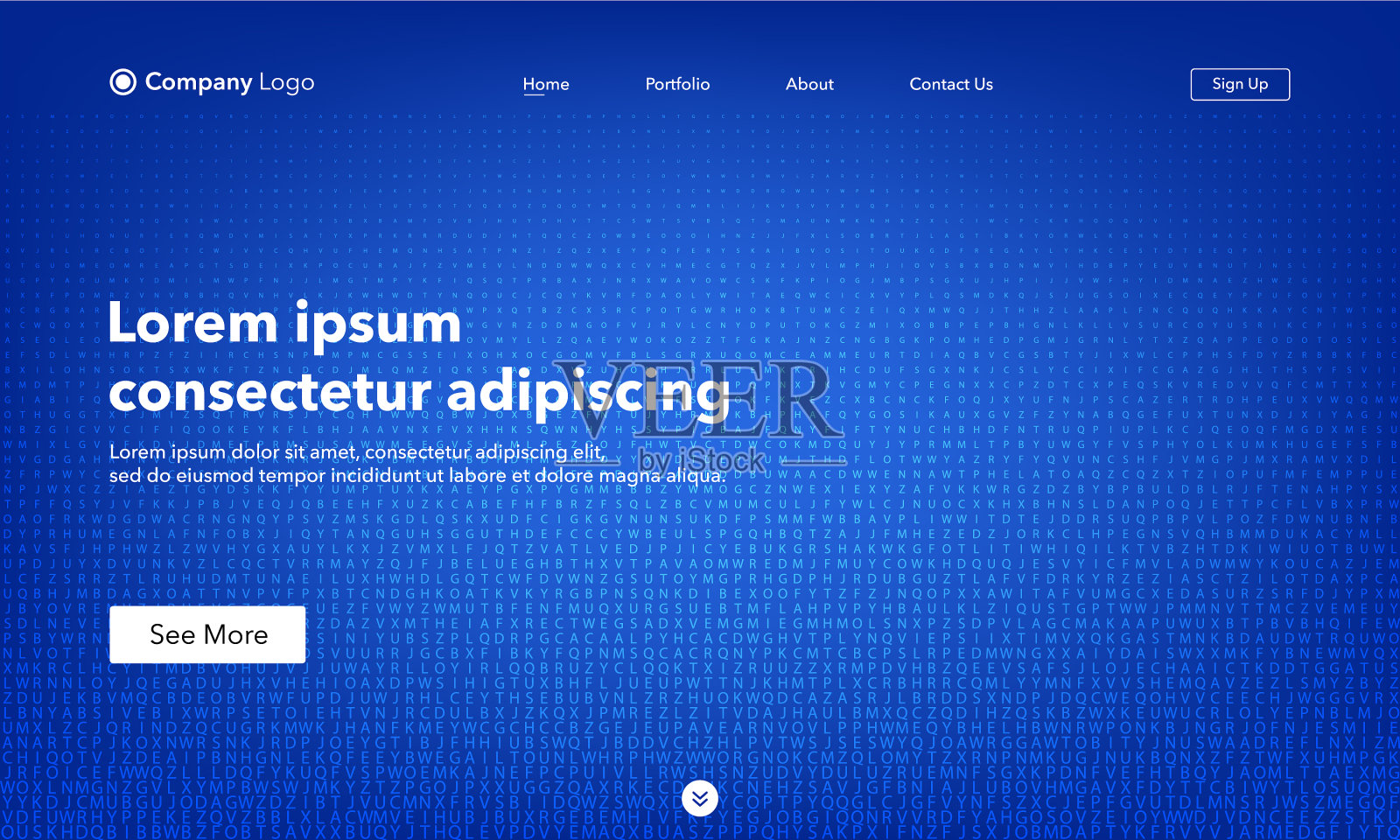 登陆页面抽象后台网站模板插画图片素材