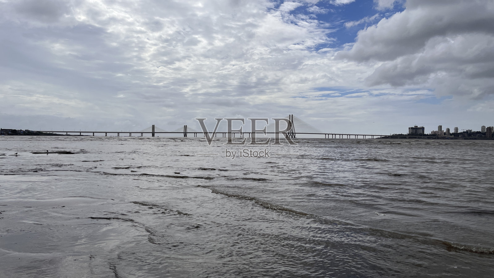 孟买班德拉沃里海路景观照片摄影图片
