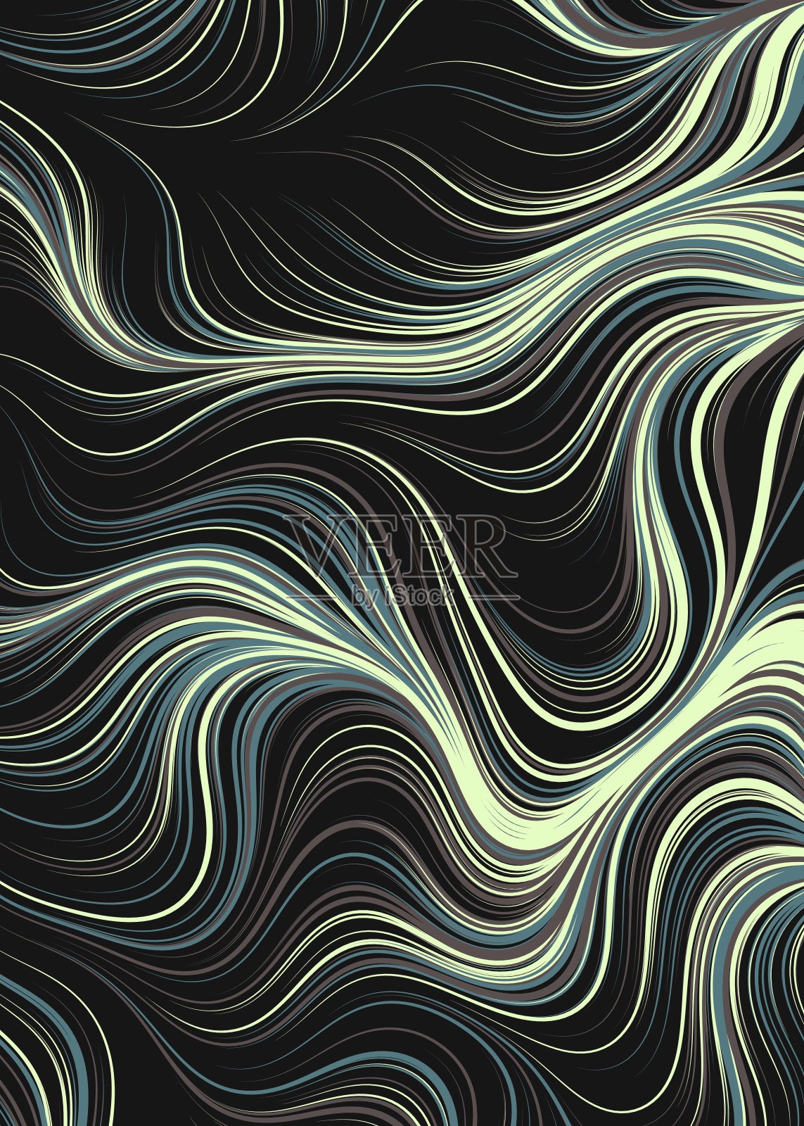 柏林噪声几何图形生成计算艺术插图插画图片素材