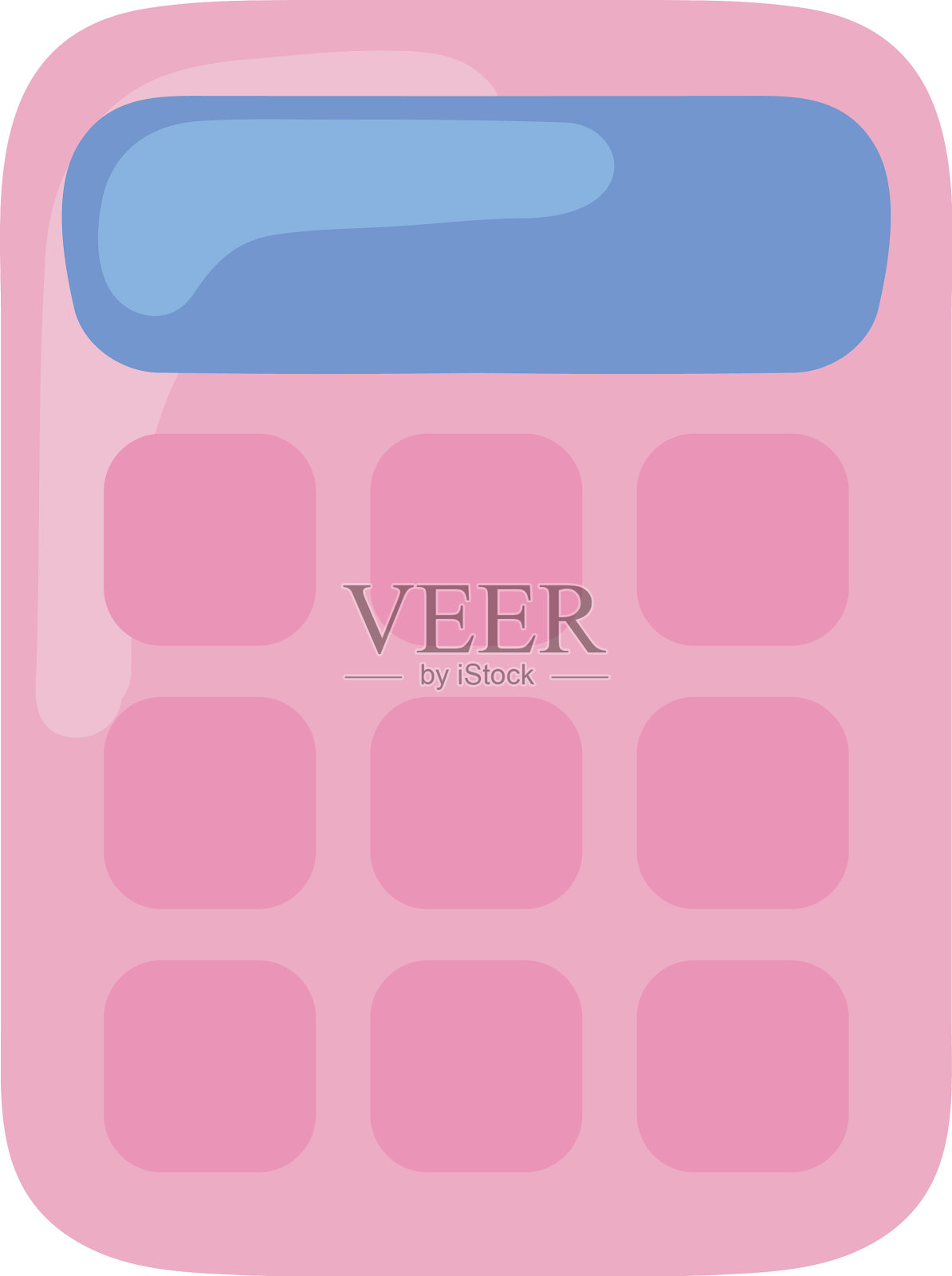 计算器卡通图标插画图片素材