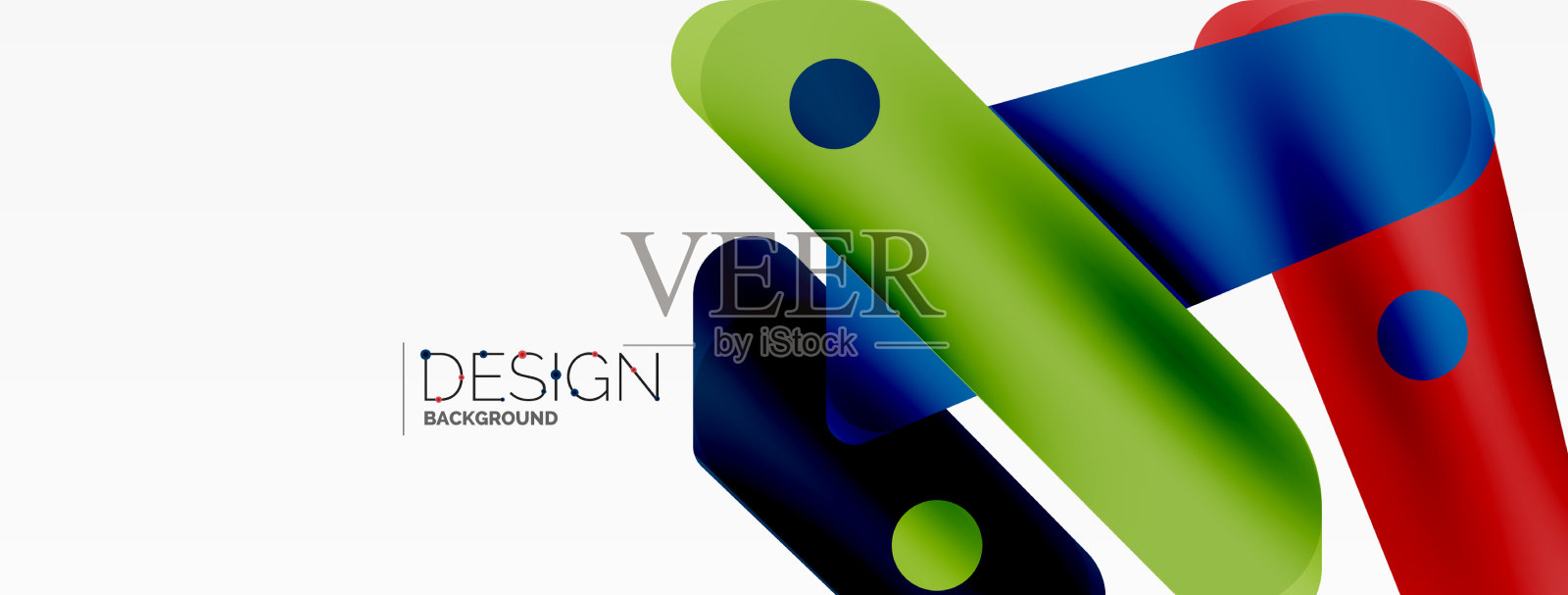 科技极简的几何墙纸创意插画图片素材