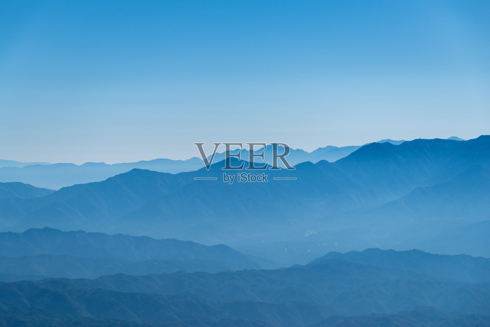 从御岳山看照片摄影图片